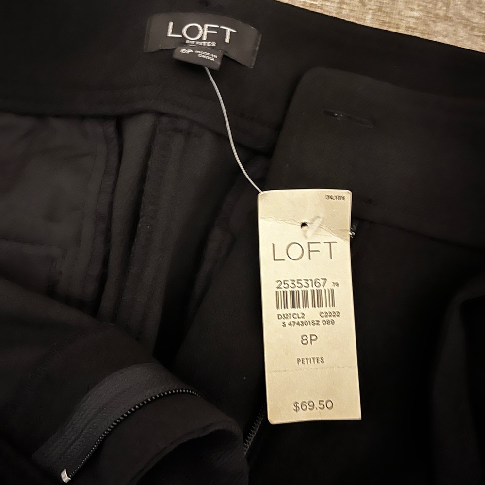 LOFT Classic Black Petite Trousers